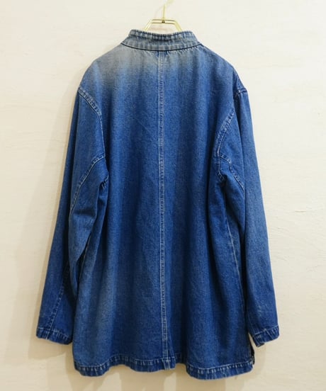 90s 『Hasting＆Smith』  Denim Chinese style coveralls