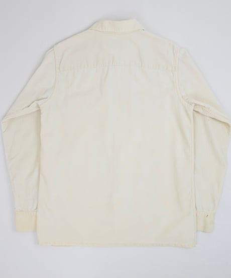 50s "Samsons" Open-collar corduroy shirt / size S