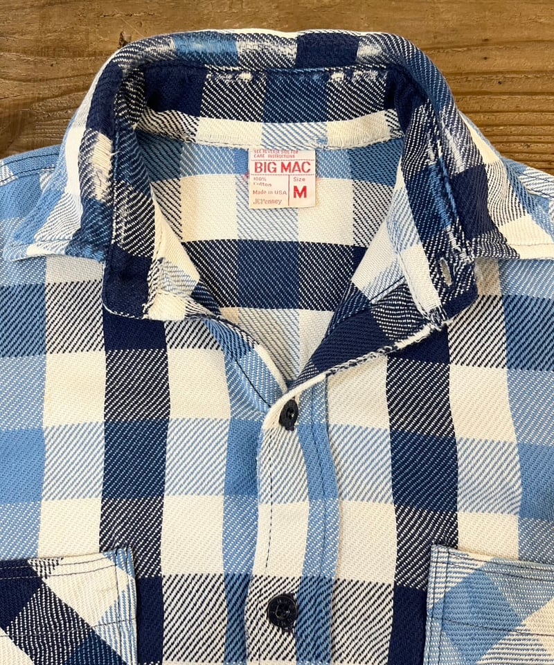 70s 『BIG MAC』 Flannel shirt 