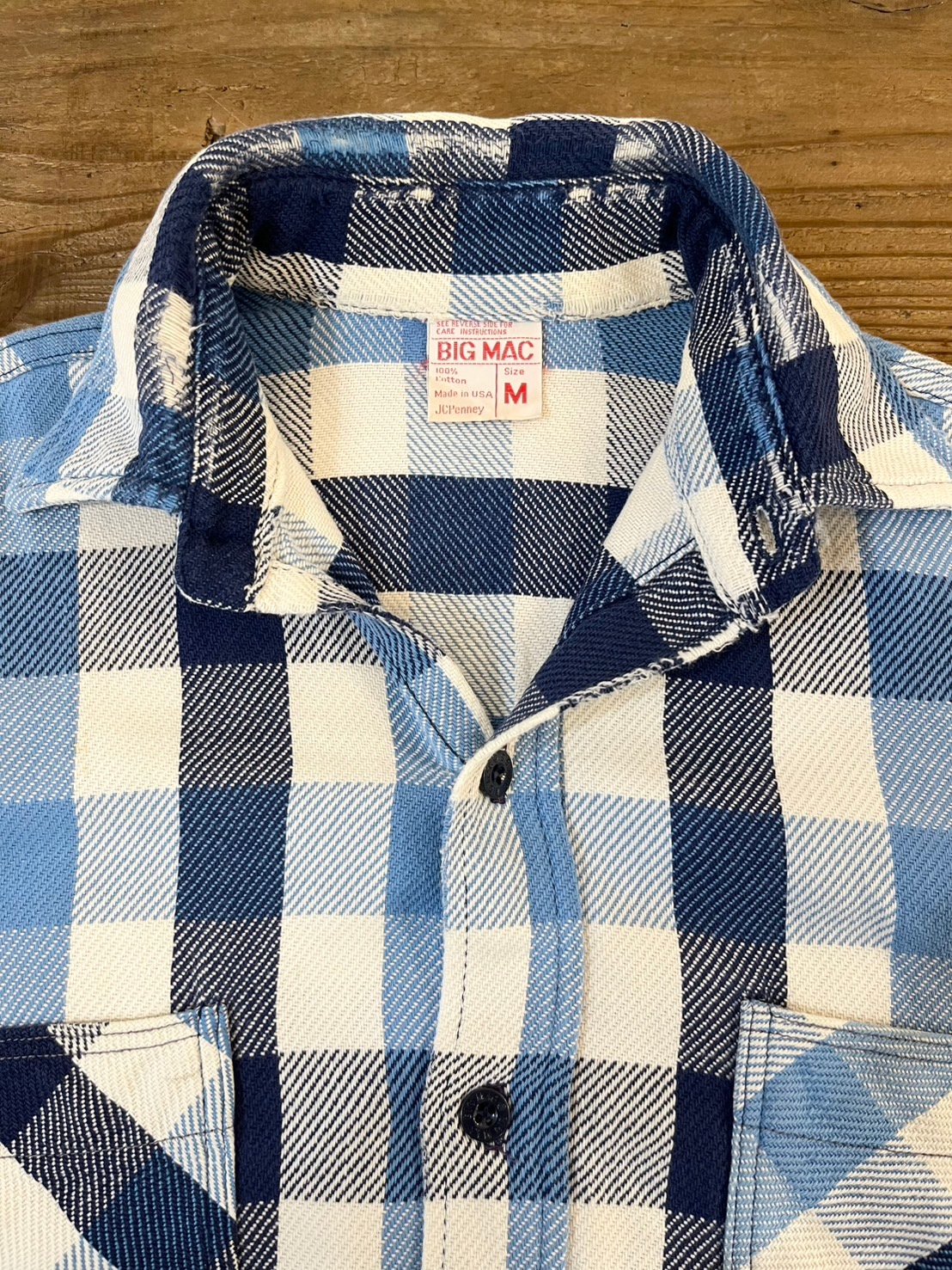 70s 『BIG MAC』 Flannel shirt 70s 『BIG MAC』 Flannel shirt