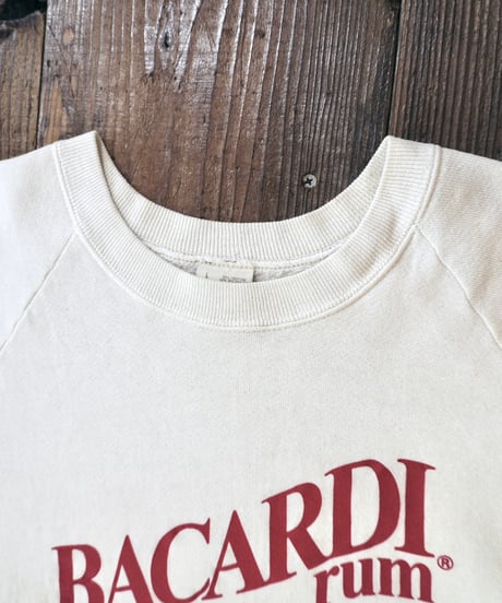 90s "BACARDI rum" Printed Sweatshirt