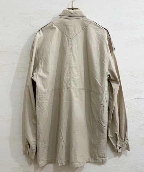 "UNKNOWN" Beige Odd shaped shirt