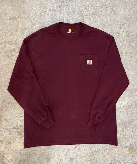 『Carhartt』 Long Sleeve Pocket T-Shirt