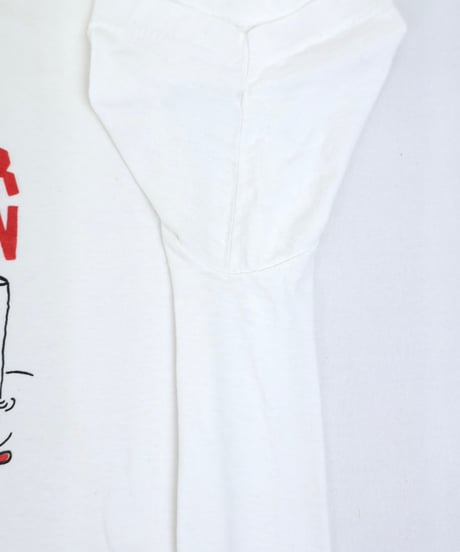 90s "THE HAPPY FISHER MAN" Printed T-shirt / size XL