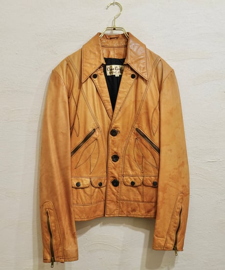 70s 『Crae Carlyle』 “ROVER” Style Leather Jacket / size40