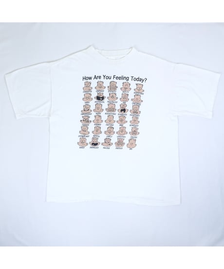 90s "How Are You Feeling Today?" Printed t-shirt