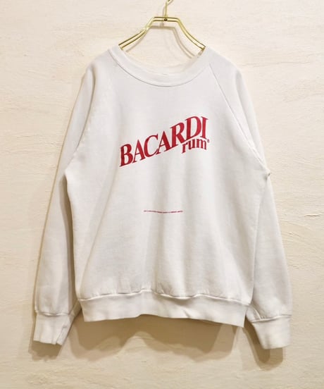 90s "BACARDI rum" Printed Sweatshirt