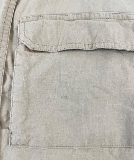 "UNKNOWN" Beige Odd shaped shirt