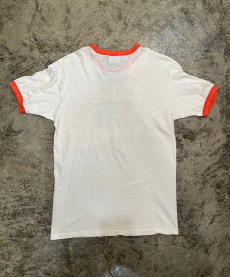 80s “4 OUT OF 5 DENTISTS” プリント リンガーTシャツ / size L