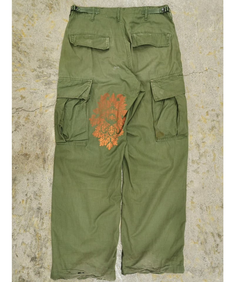 69's U.S.ARMY ジャングルファティーグパンツ リップストップ / size