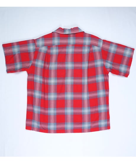 50s “Pilgrim” Cotton Open Collar Shirt