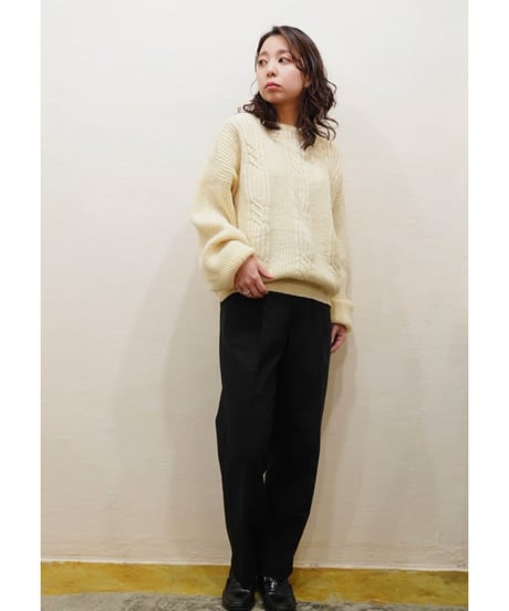 70s『Pendleton』Aran knit