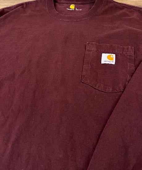 『Carhartt』 Long Sleeve Pocket T-Shirt