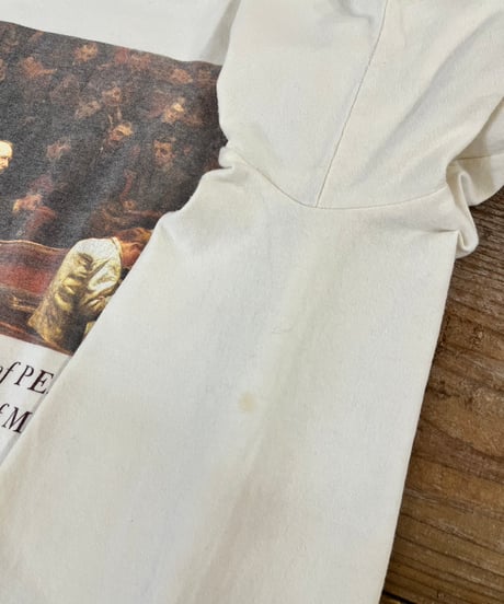 90s University of Pennsylvania School of Medicine アートプリントTシャツ / size L