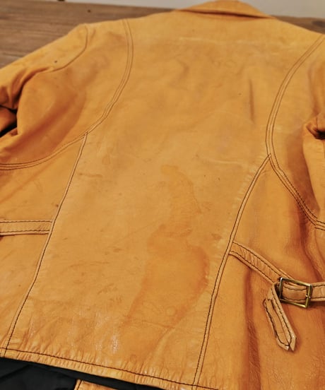 70s 『Crae Carlyle』 “ROVER” Style Leather Jacket / size40