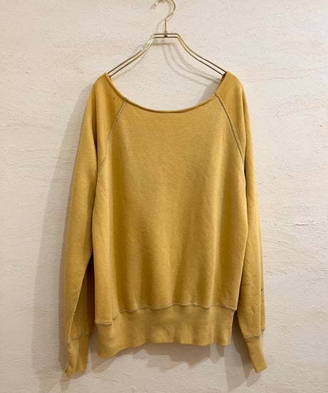 60s "WISCONSIN STATE UNIVERSITY" printed sweatshirt
