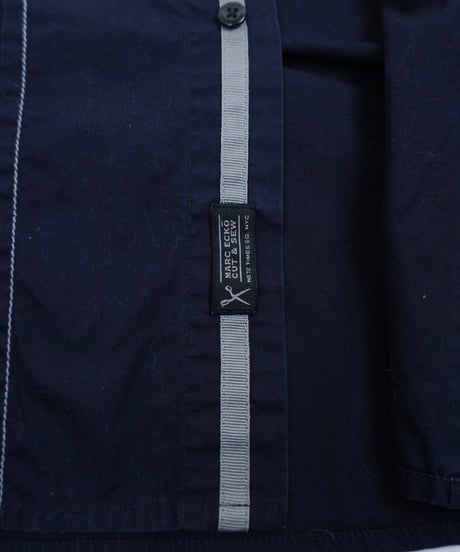 "MARC ECKŌ" pin tuck Stitched shirt / size L