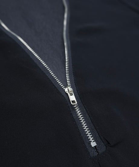 Sheer Half-Zip Top