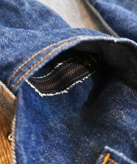 70s 『Lee』 Reversible Bootcut denim pants / W34 L30 程度