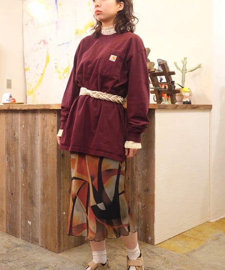 『Carhartt』 Long Sleeve Pocket T-Shirt