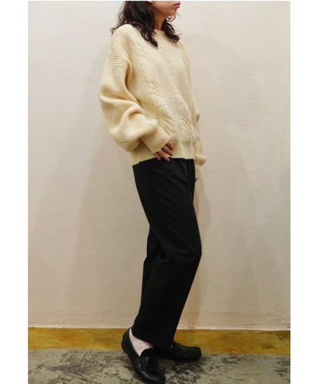 70s『Pendleton』Aran knit
