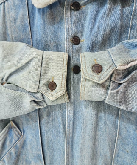 80s-90s Boa Denim Jacket