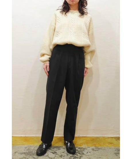 80s-90s『Christian Dior JEUNE HOMME』Two-pleat Tapered Slacks
