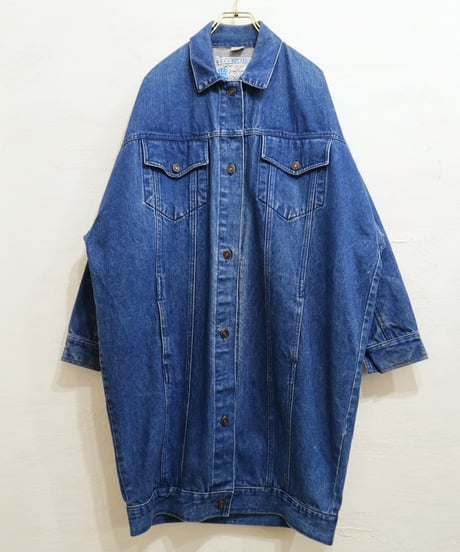 90s Denim Cocoon Coat