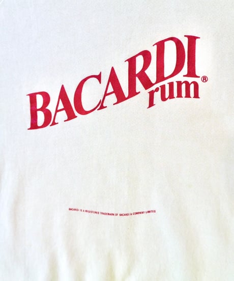 90s "BACARDI rum" Printed Sweatshirt