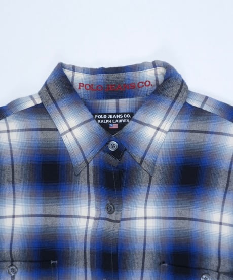 Polo Jeans Shadow Check Rayon Shirt