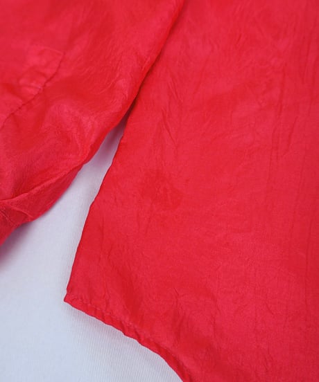 90s "Ashleigh Morgan" Jacket style sheer shirt