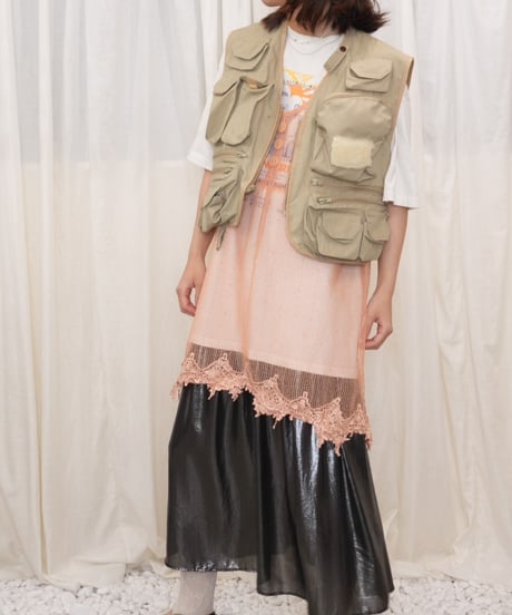 80s-90s Cropped Fishing Vest