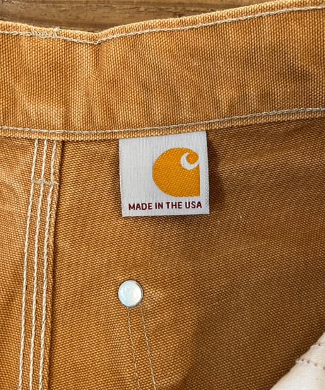 00s 『Carhartt』 ダブルニー ブラウンダックパンツ made in USA / size W31L30