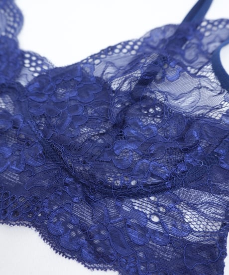 Navy Lace Bralette