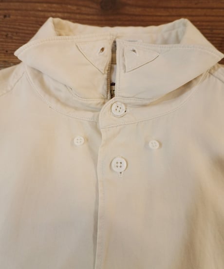 90s Off white Big silhouette Silk shirt
