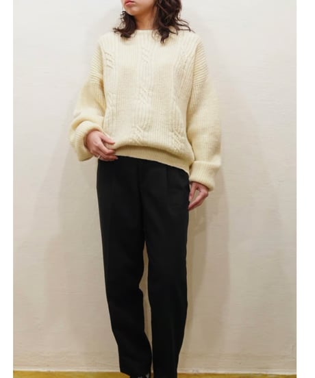 70s『Pendleton』Aran knit