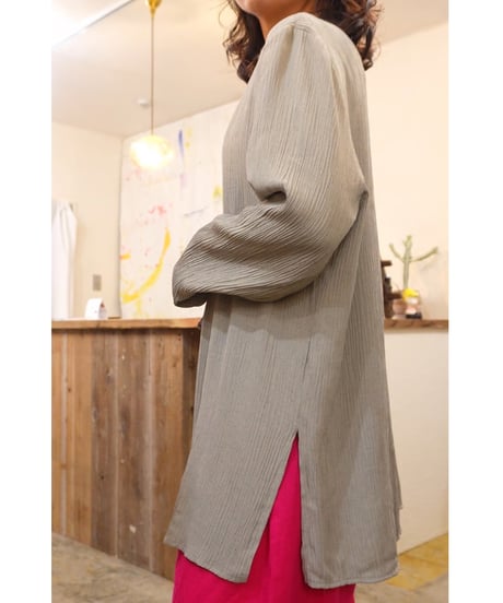 80s-90s Long-sleeved Chine Jacket