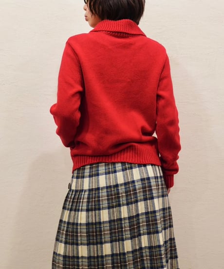 『LRL LAUREN JEANS CO. Ralph Lauren』Metal Closure Cotton Knit