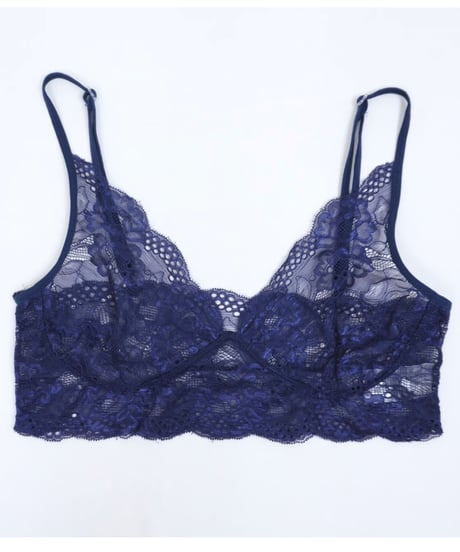 Navy Lace Bralette