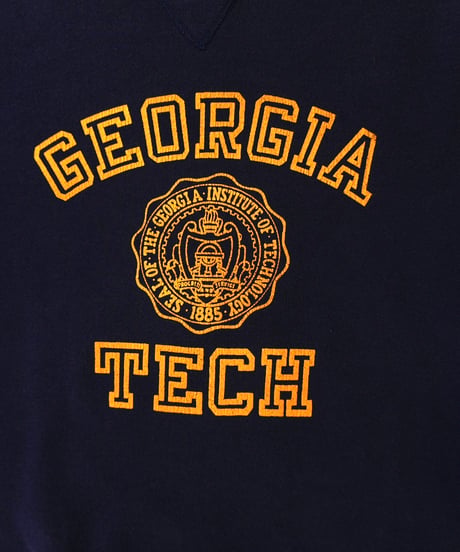 80s 『RUSSELL ATHLETIC』College Printed Sweatshirt
