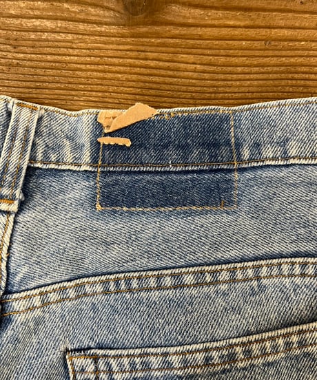 80s 『Levi's 517』 ブーツカット 内股シングル 黒カン / size W31L30程度