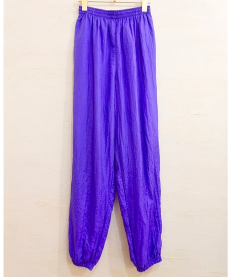 90s Purple Nylon Track Pants