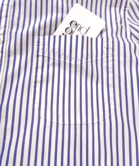 『J.CRAW』Striped Slim Shirt