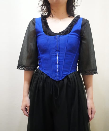 Vivid Blue Corset