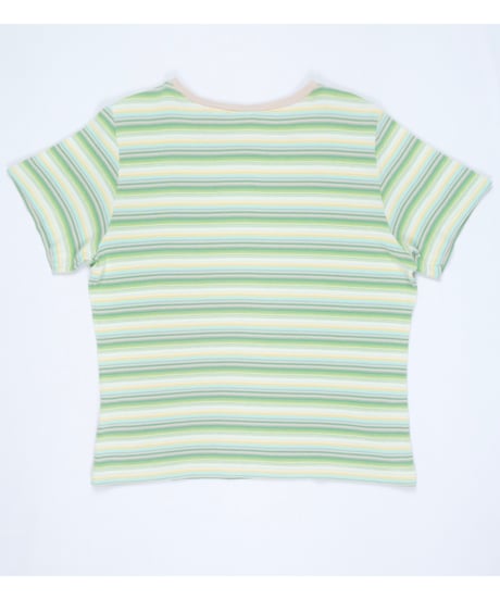 Multi Border Ringer T-Shirt