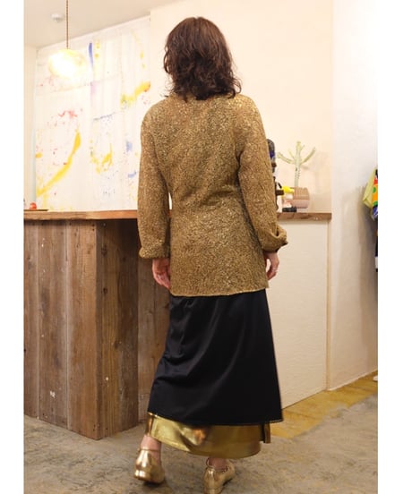 80-90s 『MANI by GIORGIO ARMANI』Jacquard Shirt
