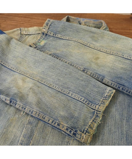 40s WWⅡ U.S.ARMY Denim Coveralls / size 38程度