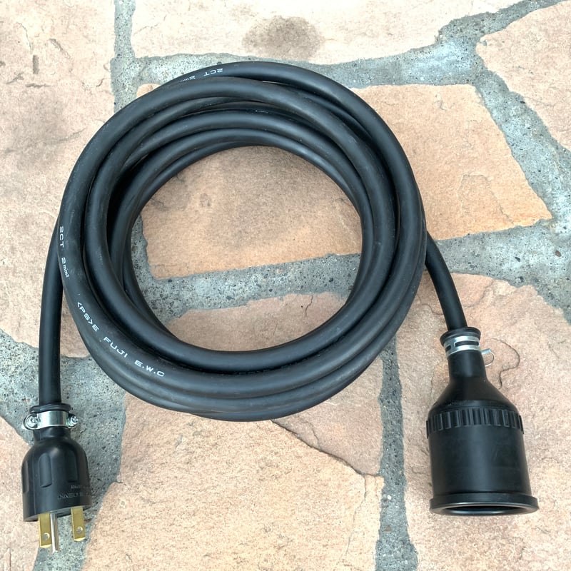 電気自動車専用コンセント対応 ☆ 200V 充電器の延長コード 6メートル