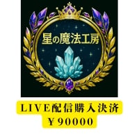 ライブ配信購入決済用 \90,000