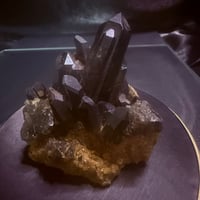 25925-1 最強の魔除け石◆モリオン 黒水晶 クラスター 天然原石◆邪気祓い・空間浄化・守護の結晶  ◆商品説明